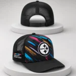Steelers Crucial Catch Intercept Cancer 2026 Trucker Cap