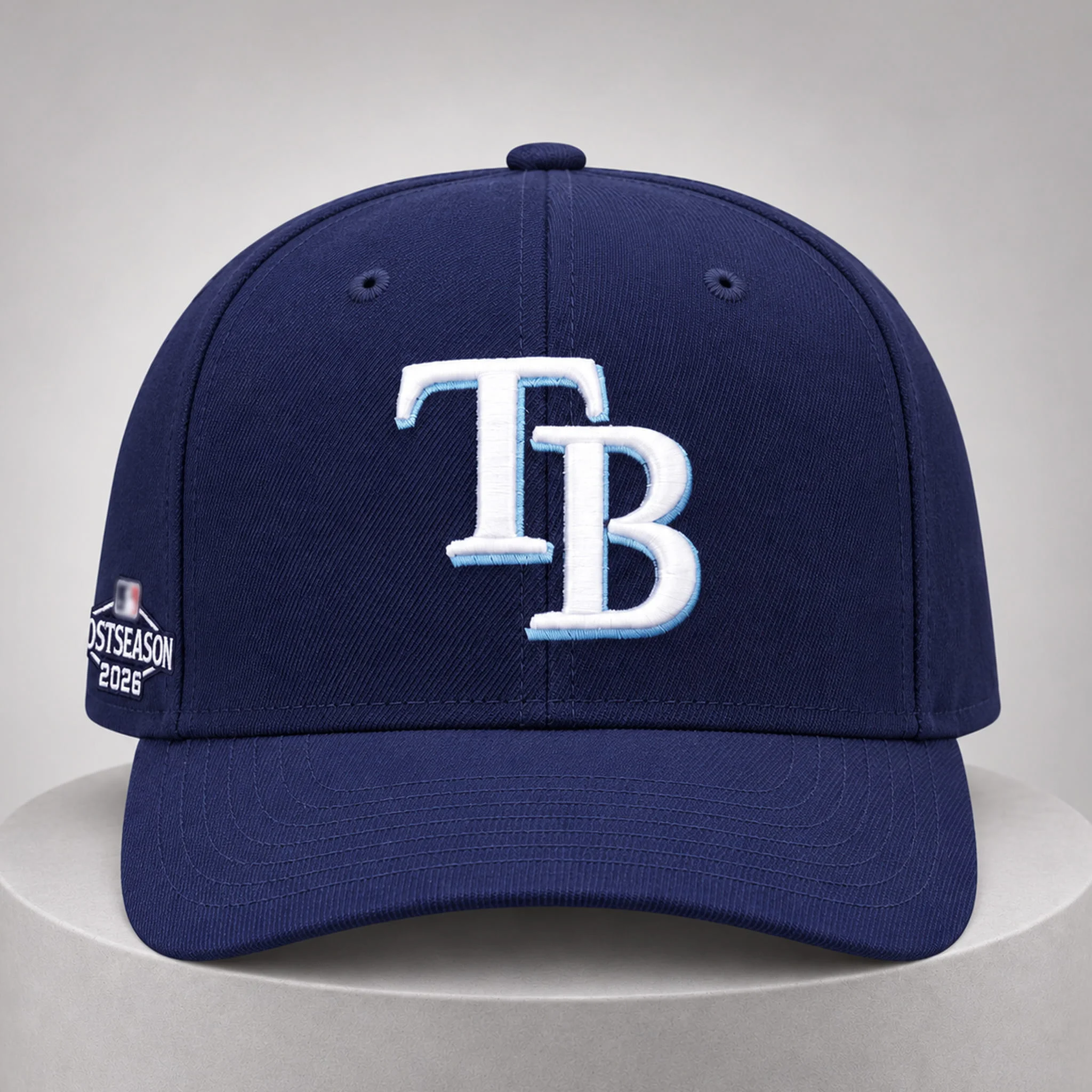 TB Rays 2026 Baseball Postseason Hat 2 tampa bay rays 2026 baseball postseason hat1