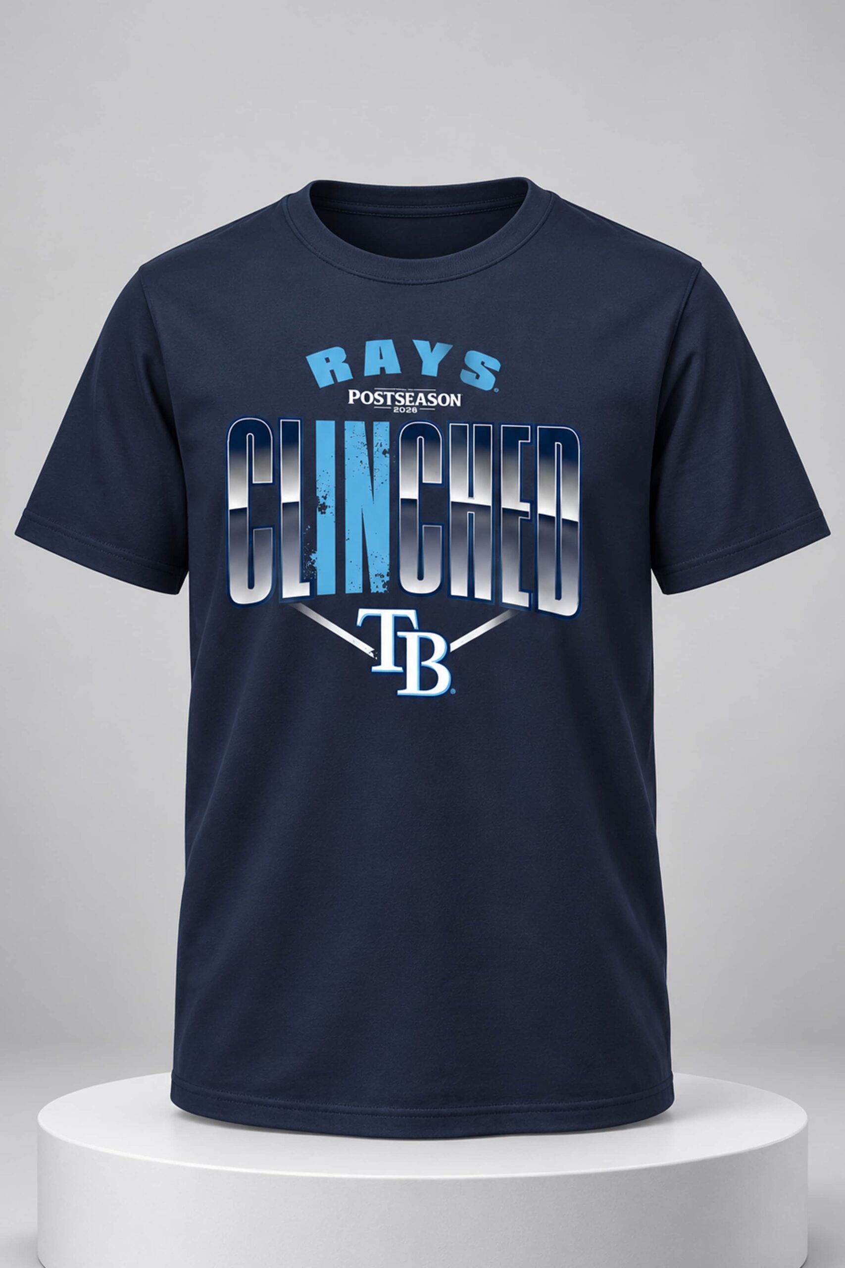 TB Rays 2026 Postseason Locker Room T-Shirt 1 tb rays 2026 postseason locker room t shirt
