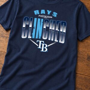TB Rays 2026 Postseason Locker Room T-Shirt 4 tb rays 2026 postseason locker room t shirt1