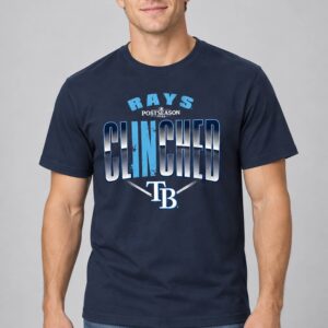 TB Rays 2026 Postseason Locker Room T-Shirt 5 tb rays 2026 postseason locker room t shirt2