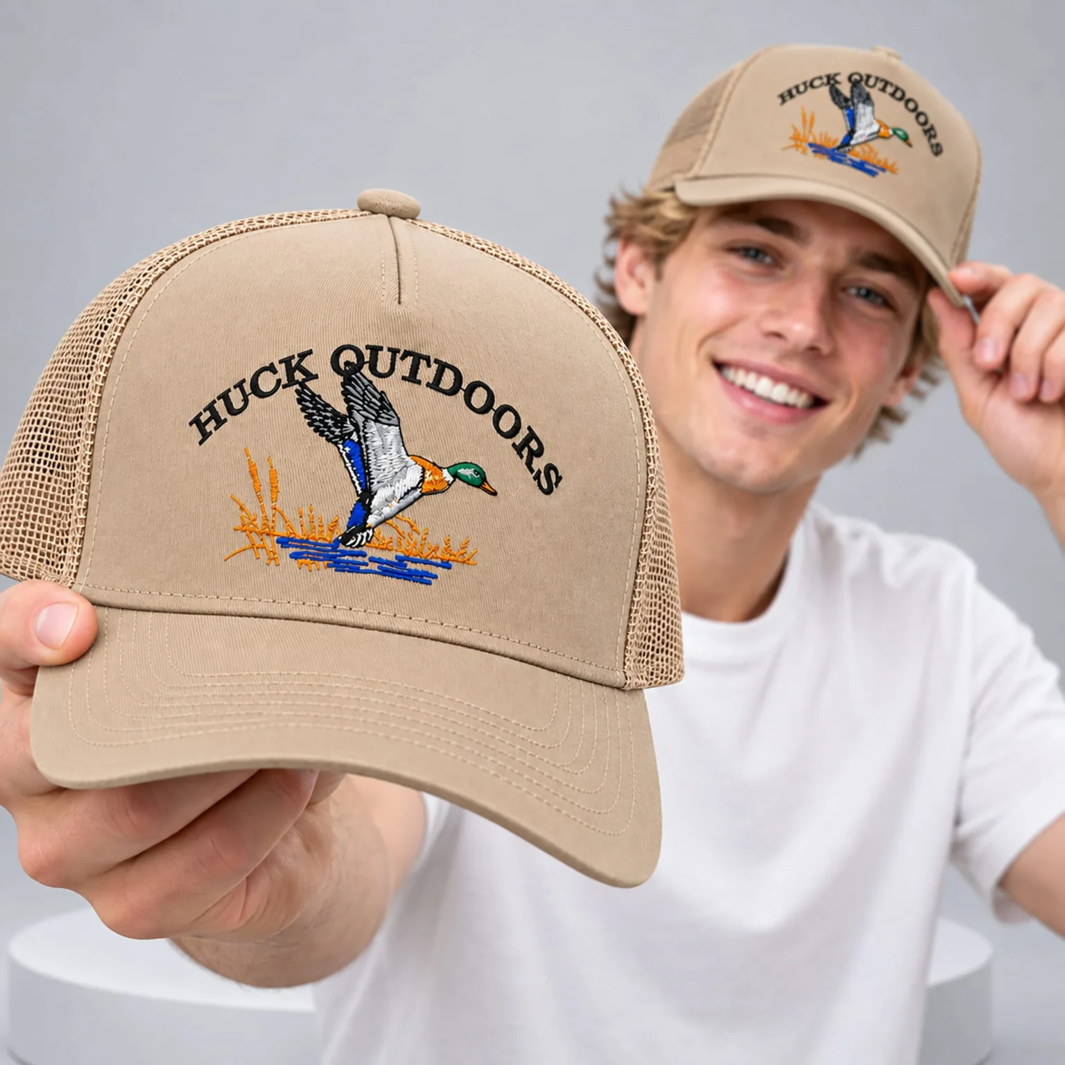 tucker wetmore huck outdoors mallard hat2