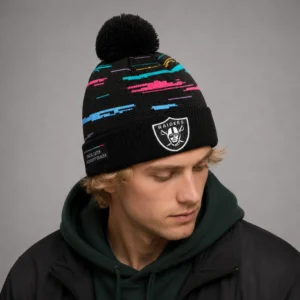 raiders 2026 crucial catch cuffed knit hat2