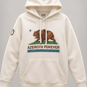 world of warcraft forever azeroth white hoodie
