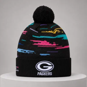 green bay packers 2026 rucial catch cuffed knit hat