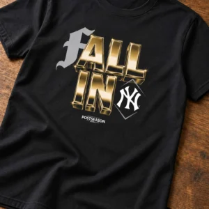 yankees 2026 postseason fall in legend t shirt2