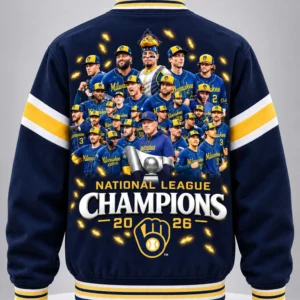 2026 brewers world series national league champions jacket1