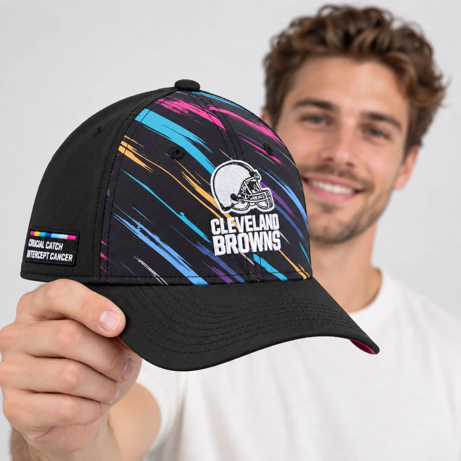 2026 cleveland browns crucial catch intercept cancer hat2