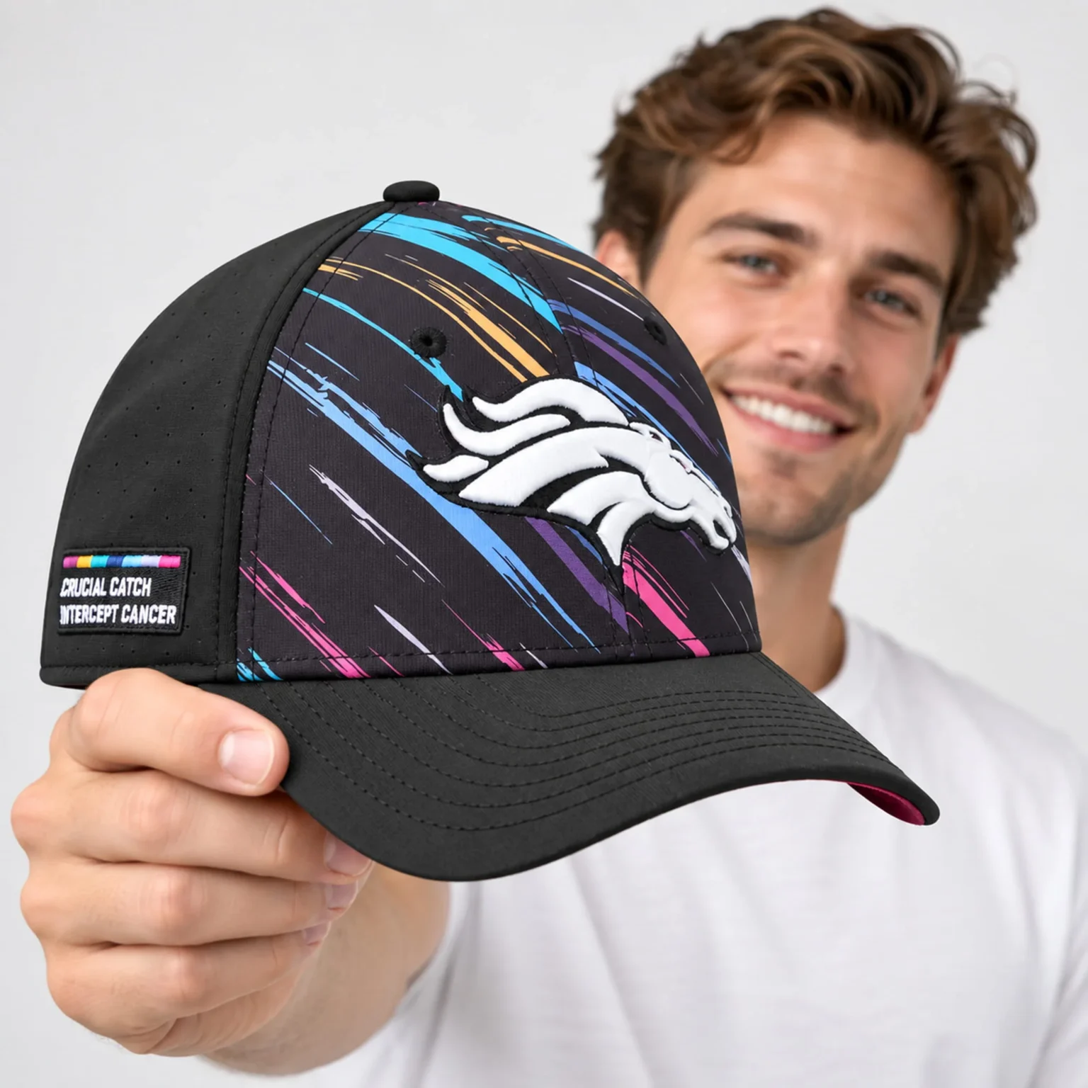 2026 denver broncos crucial catch intercept cancer hat1