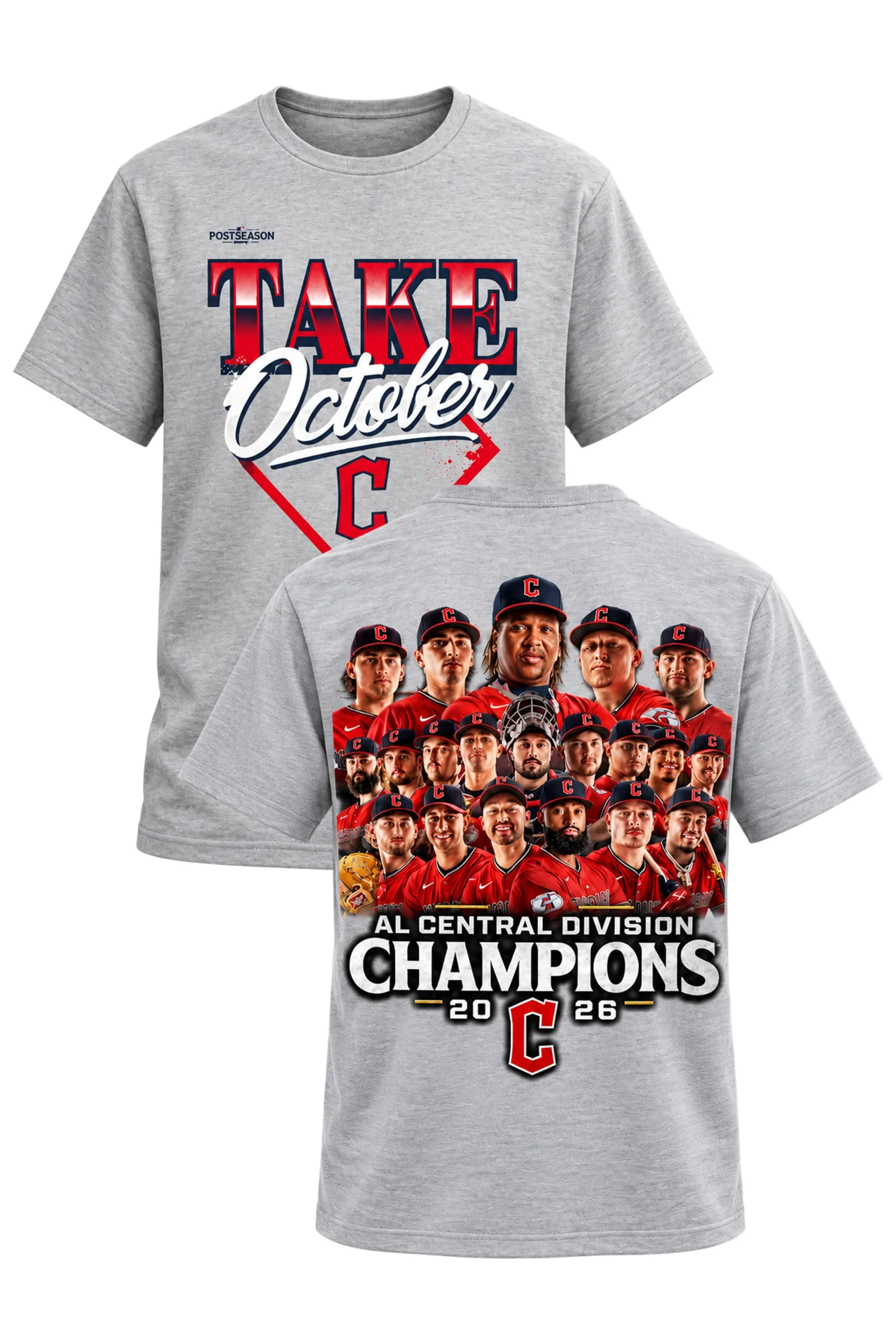 2026 Guardians ALCS Take October 2-Sided Shirt 1 2026 guardians alcs take october 2 sided shirt