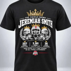 2026 jeremiah smith ohio state the triple crown shirt