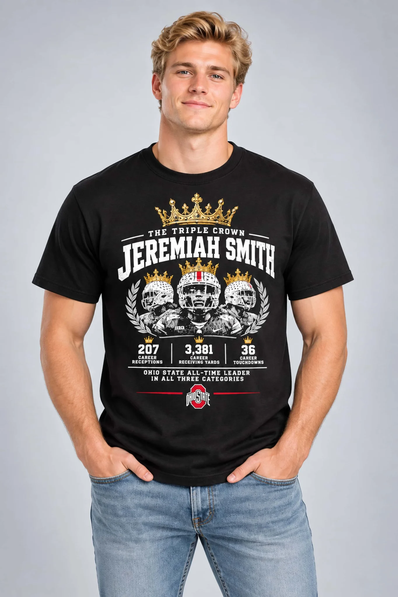 2026 jeremiah smith ohio state the triple crown shirt2