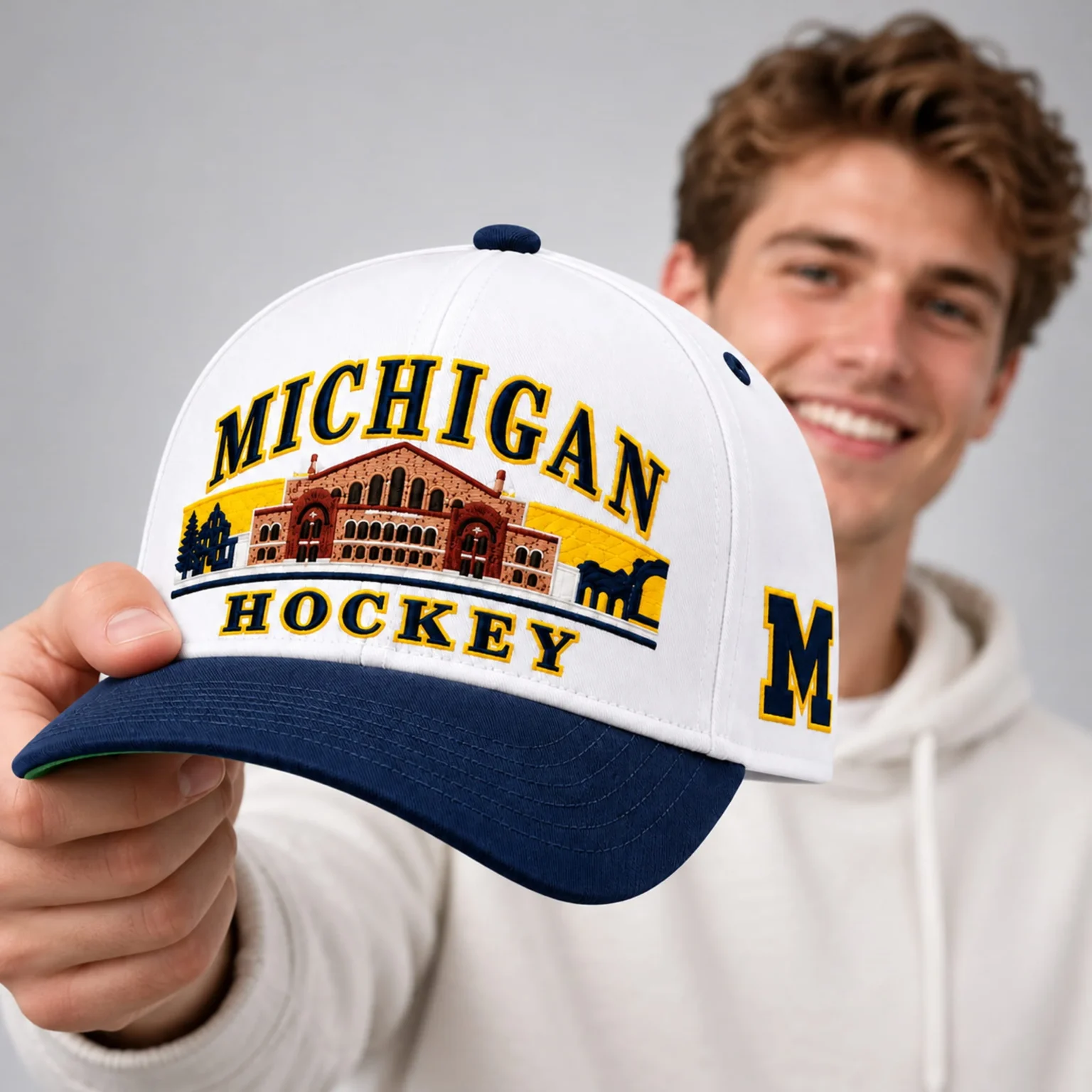 2026 michigan college hockey arena hat2