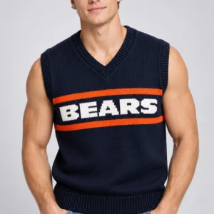 2026 mike ditka bears sweater vest2