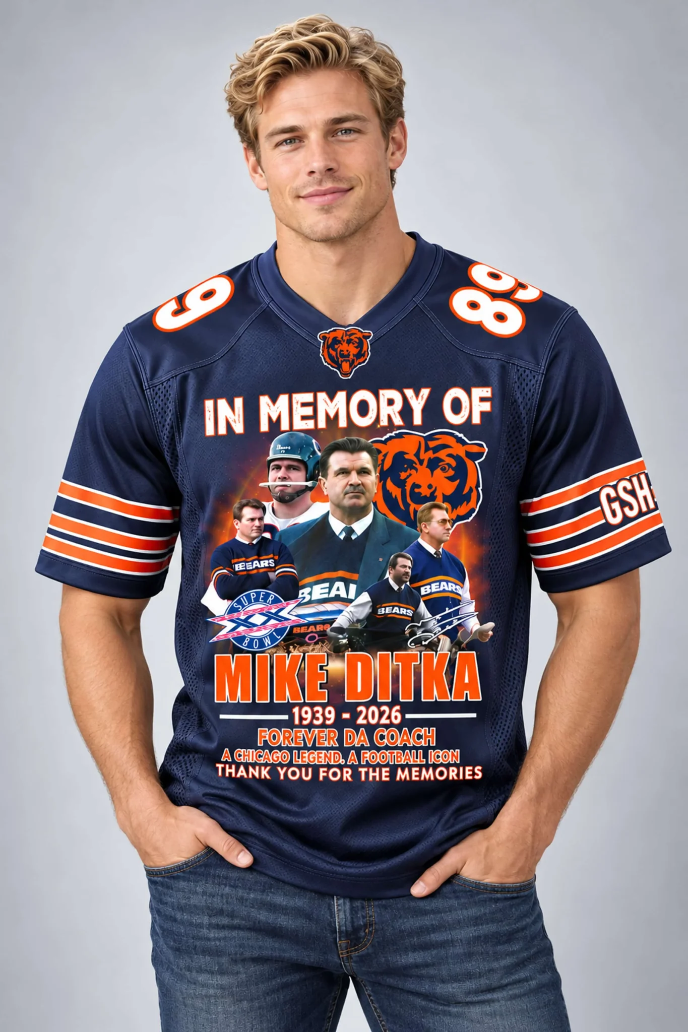 2026 mike ditka forever da coach bears jersey2