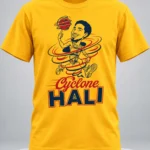 2026 Tyrese Haliburton Cyclone Hali Gold Out Shirt