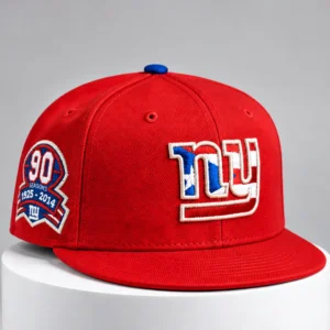 victor cruz giants flag puerto rico 90th 1925 2014 hat
