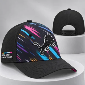 2026 detroit lions crucial catch intercept cancer hat