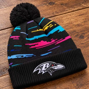baltimore ravens 2026 crucial catch cuffed knit hat1