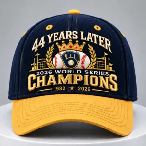 brewers 44 years later 2026 world series champions hat1