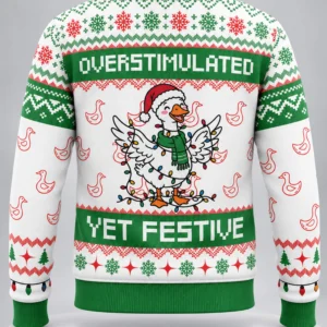 Overstimulated Yet Festive Ugly Christmas Sweater1 (1)