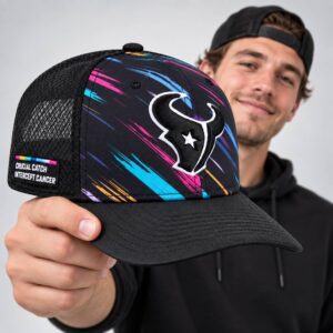 texans 2026 crucial catch intercept cancer trucker hat2