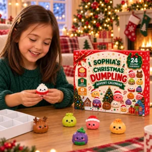 custom christmas dumpling gifts personalized squishy dumpling advent calendar2