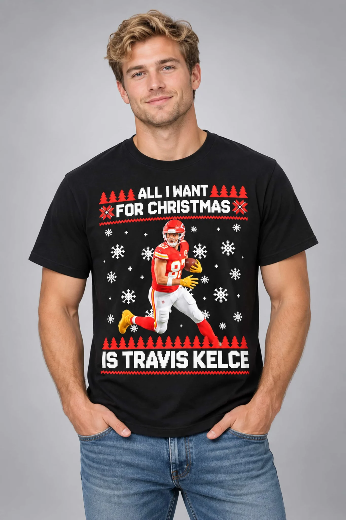 all i want for christmas is travis kelce shirt1