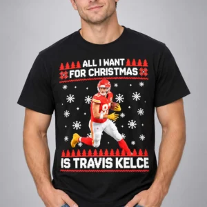 all i want for christmas is travis kelce shirt1