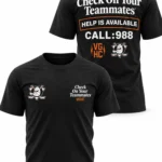 Anaheim Ducks Check On Your Teammates T-Shirt