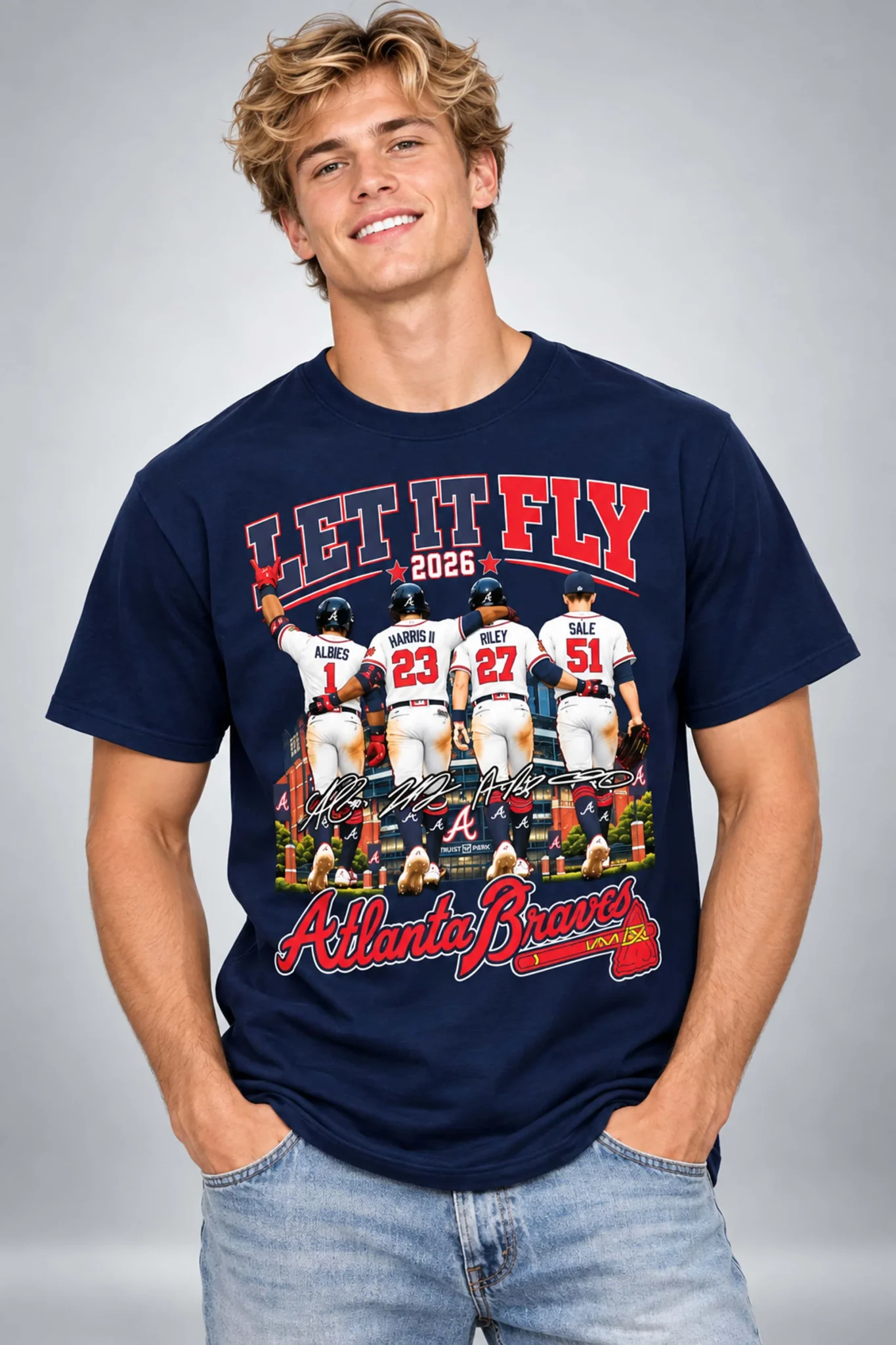 atlanta braves let it fly 2026 postseason shirt1
