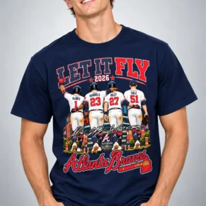 atlanta braves let it fly 2026 postseason shirt1