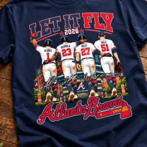 atlanta braves let it fly 2026 postseason shirt2