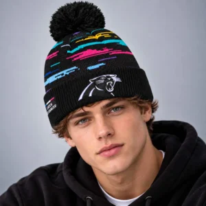 carolina panthers 2026 crucial catch cuffed knit hat2