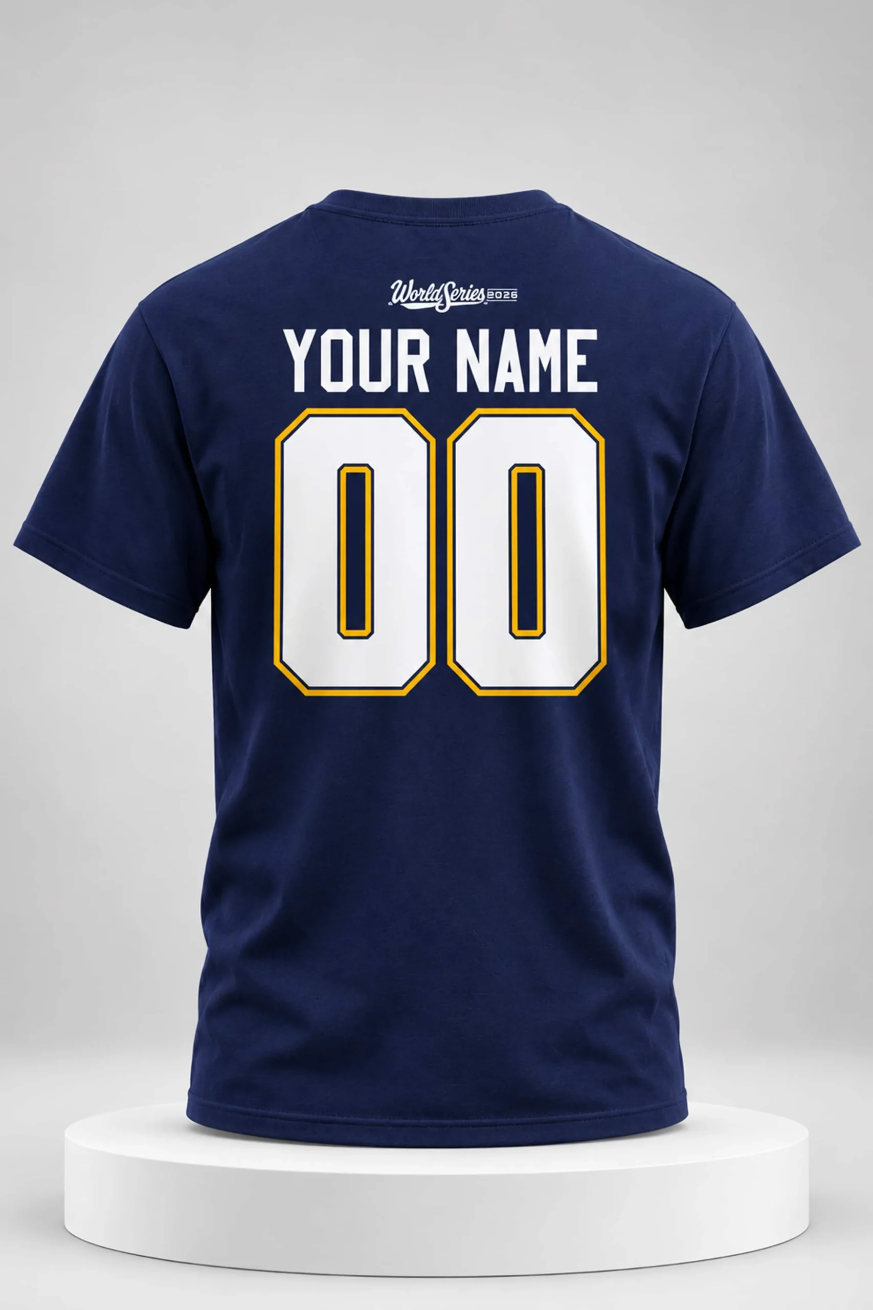 Brewers 2026 American League Champions Custom Name & Number Shirt 3 brewers 2026 american league champions custom name number shirt2