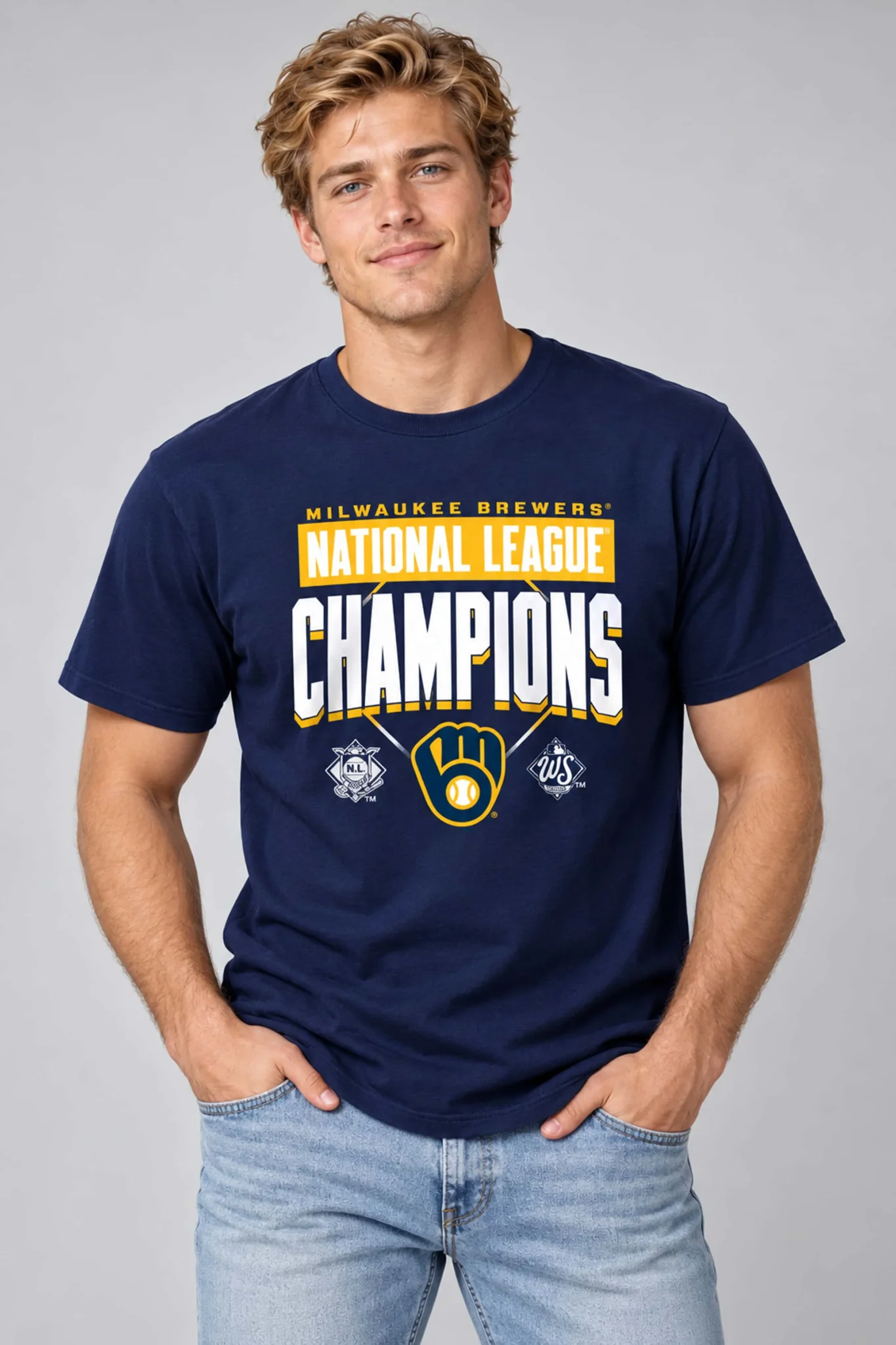 brewers 2026 american league champions custom name number shirt3 brewers 2026 american league champions custom name number shirt3