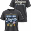 brewers 2026 national league champions locker room shirt