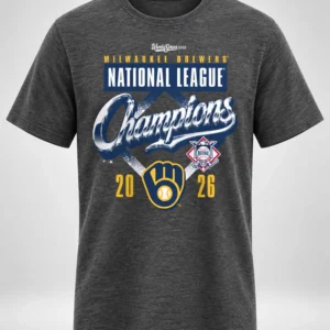 brewers 2026 national league champions locker room shirt1
