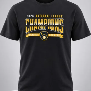 brewers 2026 national league champions roster shirt1