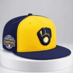 Brewers Gold Navy 2026 World Series Champions Snapback Hat