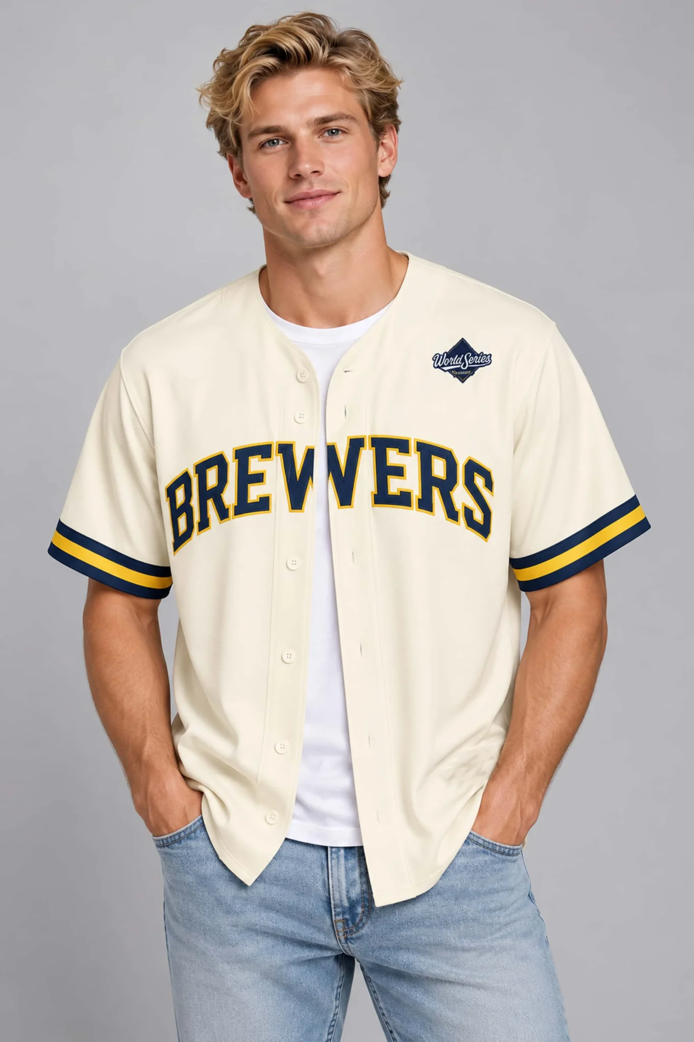 brewers jackson chourio 2026 world series home jersey3