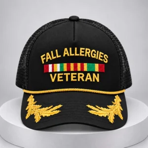 fall allergies veteran hat