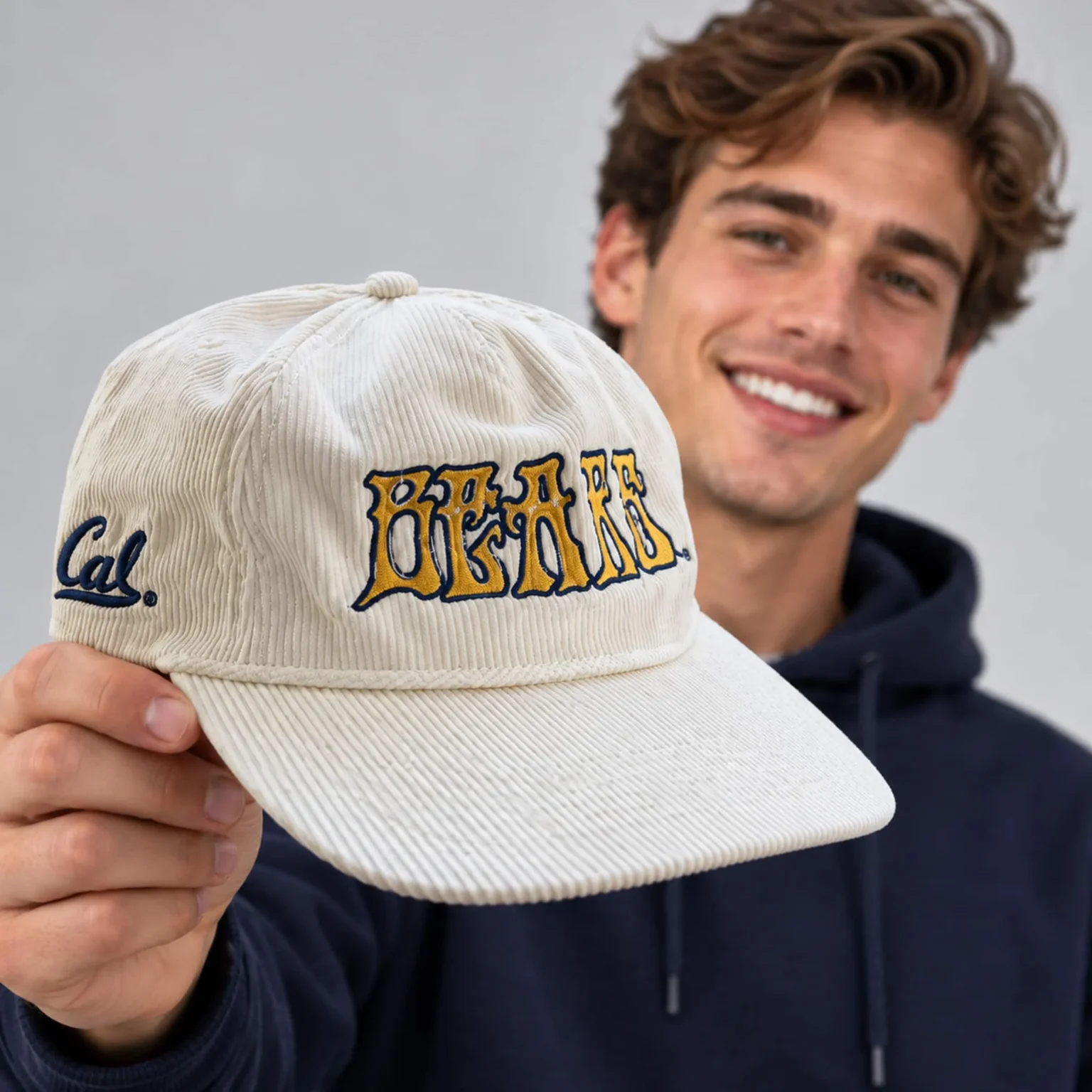 cal berkeley x grateful dead script corduroy hat2