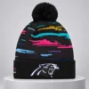 carolina panthers 2026 crucial catch cuffed knit hat