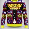 christmas invaders ugly christmas sweater