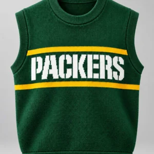 coach mike ditka packers sweater vest