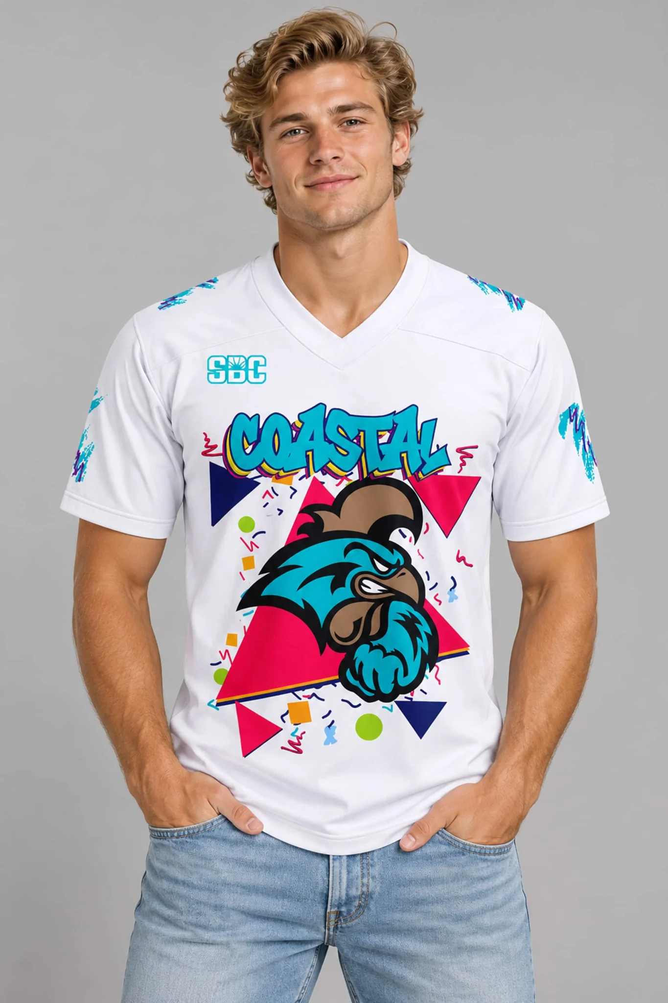 coastal carolina chanticleers 90s night friday 2026 jersey1