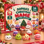 Custom Christmas Dumpling Gifts - Personalized Squishy Dumpling Advent Calendar