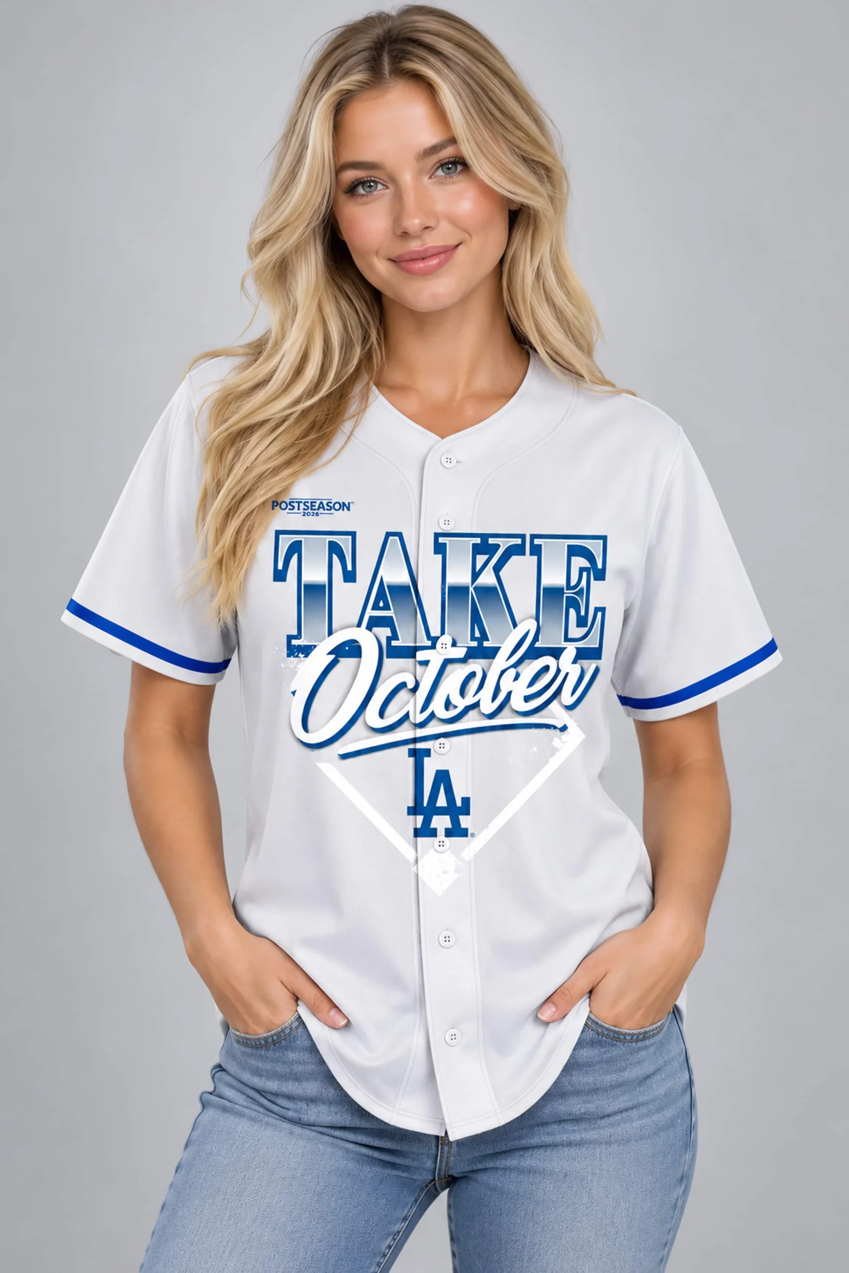 Dodgers Take October NLCS Bound 2026 Baseball Jersey 4 dodgers take october nlcs bound 2026 baseball jersey2