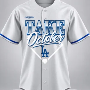 Dodgers Take October NLCS Bound 2026 Baseball Jersey 5 dodgers take october nlcs bound 2026 baseball jersey3